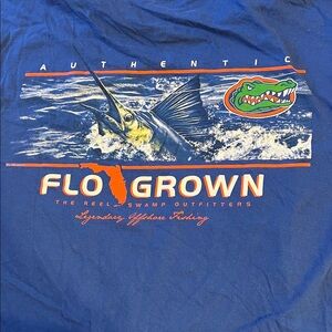 Blue Men's T-Shirt Florida Gators XL